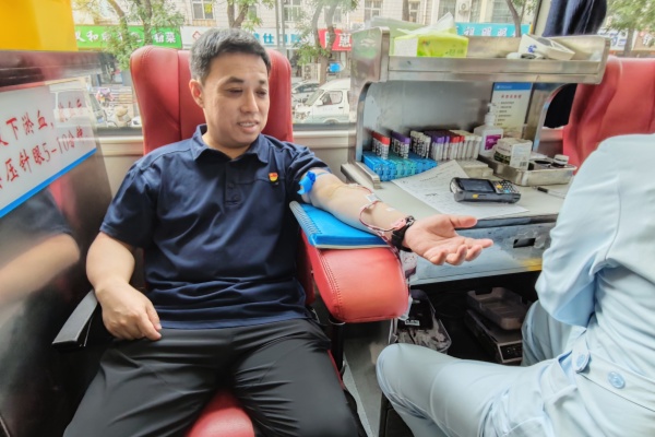 公司開展2025年無償獻(xiàn)血活動